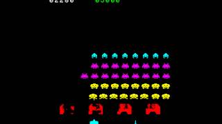 Arcade Game Space Invaders Part II 1979 Taito [upl. by Kotto]