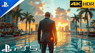 MIAMI PS5 Immersive ULTRA Realistic Graphics Gameplay 4K60FPS Hitman 2 [upl. by Shrier]