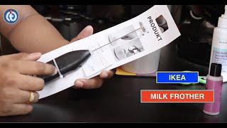 IKEA MILK FROTHER Review amp Battery Installation [upl. by Molohs]