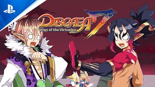 Disgaea 7 Vows of the Virtueless  New Features Trailer  PS5 amp PS4 Games [upl. by Senoj733]