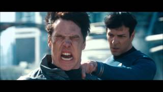 Star Trek Into Darkness  Spock VS Khan End Fight HD Full Scene [upl. by Analos999]