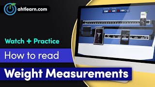 LearningTools Reading Weight Measurements on a Physician Mechanical Beam Scale [upl. by Ibrek]