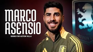 MARCO ASENSIO JOINS ASTON VILLA [upl. by Ahtamat743]