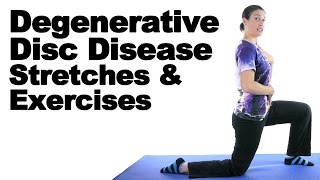 Degenerative Disc Disease DDD Stretches amp Exercises  Ask Doctor Jo [upl. by Thomasa]