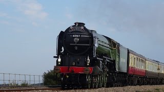 British steam trains at full speed 2013  2015 [upl. by Wulfe446]