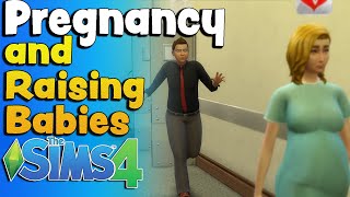 The Sims 4 Having Babies amp Pregnancy  Carls Guide [upl. by Neelie]