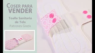 Coser para Vender │Toallas Sanitarias Ecológicas [upl. by Ethelred]