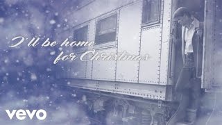 Glen Campbell  Ill Be Home For Christmas Lyric Video [upl. by Mccutcheon]