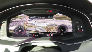 neuer Audi A6 2018  Infotainment Navi und Virtual Cockpit [upl. by Zeugirdor387]