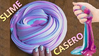 COMO HACER SLIME FACIL 1 INGREDIENTE  SIN BORAX [upl. by Kcirreg]