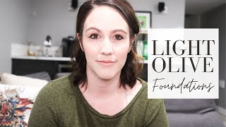 LIGHT OLIVE SKIN  Drugstore Foundations That Work [upl. by Rickert]