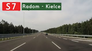 S7 Radom  Kielce [upl. by Ennahs]