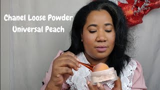 Chanel Poudre Universelle 12 Peach [upl. by Eiuqnom562]