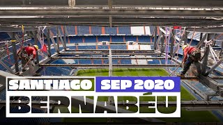 🆕 Real Madrids NEW Santiago Bernabéu stadium works September 2020 [upl. by Nicolea987]