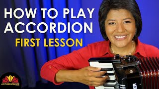 How To Play The Accordion For Beginners  Accordion Life Academy [upl. by Acinorav]