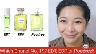 Chanel No 19 EDT EDP and Poudree review [upl. by Goldston516]