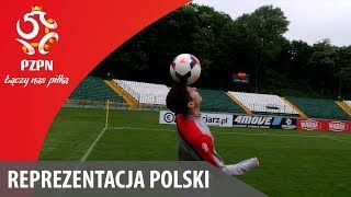 Co robi Lewandowski po treninguGreat skills from Lewandowski [upl. by Coltin]