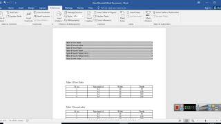 How to continue a Table over multiple pages in MS word [upl. by Pacifa]