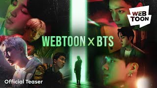 WEBTOON x BTS  Official Teaser  WEBTOON [upl. by Anivla]