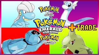 Pokemon EmeraldRubySapphire  How to Get DratiniLarvitarBagon amp Beldum [upl. by Ogeid]