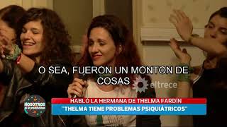 El audio completo de la hermana de Thelma Fardin en el que explica que Darthés no la violó [upl. by Eisenstark788]