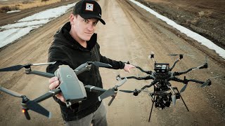 DJI Pro vs Real Professional Cinema Drone [upl. by Shoifet]