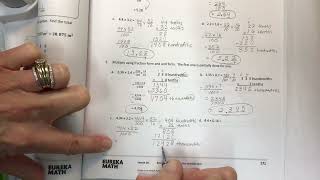 Eureka math grade 5 module 4 lesson 18 homework [upl. by Downes481]