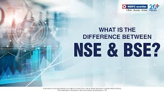 What Is The Difference Between NSE amp BSE  HDFC securities [upl. by Changaris979]