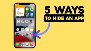 5 Ways To Hide Apps On Your iPhone [upl. by Lou]