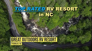 The Great Outdoors Rv Resort  Franklin NC  Highlands NC  Dry Falls [upl. by Redford750]