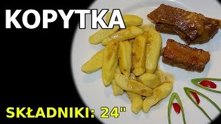 Kopytka  pyszne kluski [upl. by Annawek]