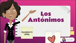 Los antónimos  CASTELLANO  Video educativo [upl. by Nyleahs]