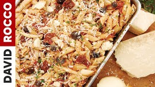 How To Make PASTA AL FORNO  Quick amp Easy Italian Baked Pasta Recipe by David Rocco [upl. by Nagn]