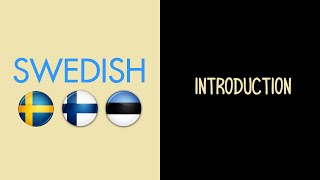 Introduction to the Swedish Language [upl. by Hanfurd]