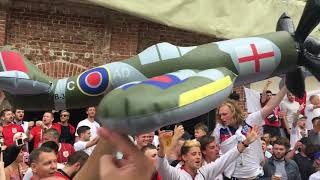 German bombers in the air  England fan’s chant [upl. by Al419]