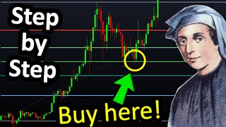 How to use Fibonacci Retracement 💲 stepbystep Fibonacci Trading Strategy  TradingView Tutorial [upl. by Merfe631]