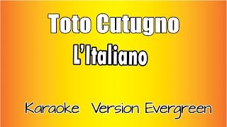 Toto Cutugno  L italiano versione Karaoke Academy Italia [upl. by Gerta]