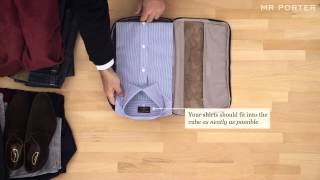 How To Pack With Tumi  MR PORTER [upl. by Maisey494]