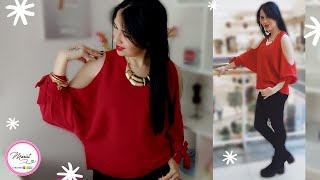 52 HERMOSA BLUSA FÁCIL DE HACER PASO A PASO TUTORIAL COMPLETO 🥰 [upl. by Omura]