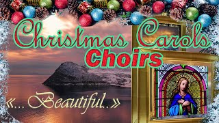 Christmas Carols Choir🎄Top 20 Beautiful Christmas Choir Songs🙏🏼Choir Christmas Songs Medley Carols🎅 [upl. by Egin]