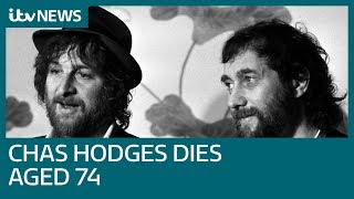 Chas Hodges of Chas and Dave dies aged 74  ITV News [upl. by Fendig]