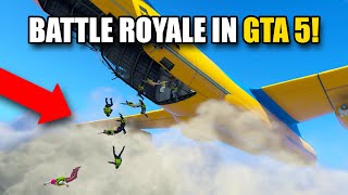 BATTLE ROYALE IN GTA 5 [upl. by Leifer421]