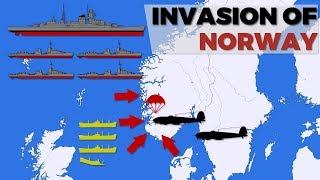 Invasion of Norway amp Denmark  Operation Weserübung [upl. by Harrod]