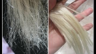 How to repair VERY damaged hair [upl. by Lefty]