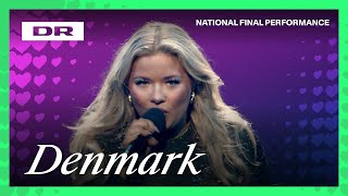 Sissal  Hallucination  Denmark 🇩🇰  National Final Performance  Eurovision2025 [upl. by Nelyag]