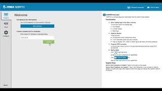 Zebra 123RFID – Connecting to Reader [upl. by Adav]