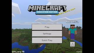 How to create a Server on Minecraft Education Edition EDU Large [upl. by Ecerahc143]