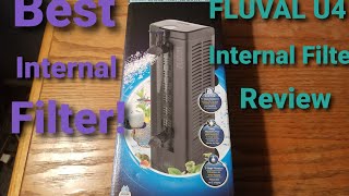 Fluval U4 internal filter review [upl. by Hindorff]