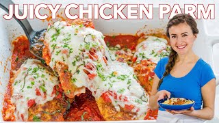 Classic Chicken Parmesan Recipe [upl. by Ennayt]