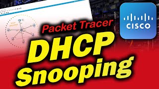 DHCP Snooping Configuration with Packet Tracer [upl. by Adlez915]